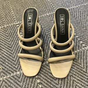 Sol Sana Neutral block heel